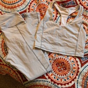 Matching Glyder leggings and sports bra